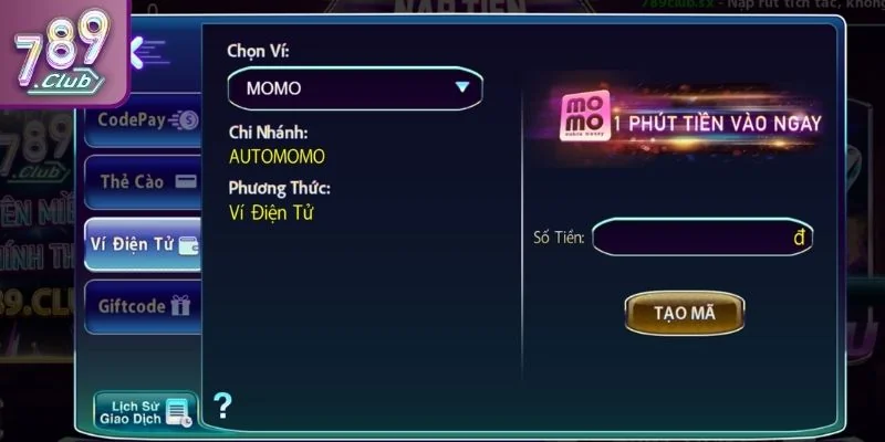 Kiểm tra kết nối ổn định khi nạp rút tiền 789CLUB